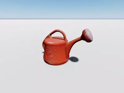 plant irrigation - Aquarius Low-poly 3D model