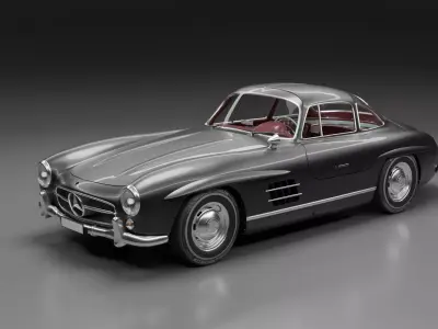 Mercedes SL300 3D model