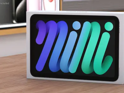 Box iPad Mini 3D model