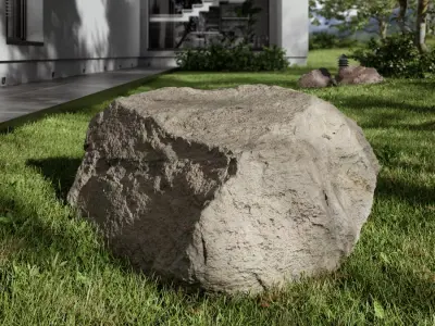  Cool Toned Prism Large Rock Boulder Model  purchase