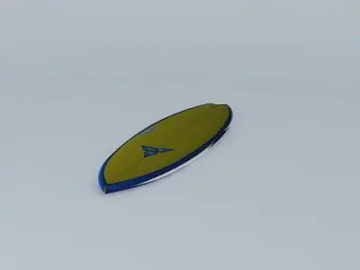O'Shea Fish Drive Master 6 0 Surfboard Composite Free 3D model