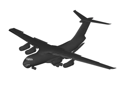 Ilyushin Il-76 3D model buy