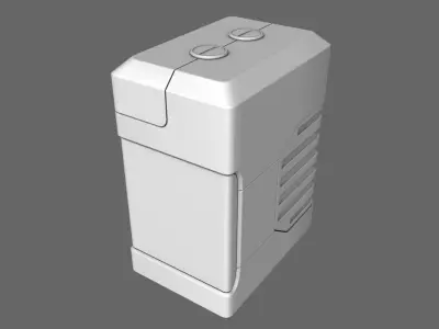Sci-Fi Microfusion Cell 3D model