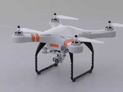 DJI Phantom 3 SE  3D model