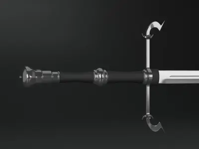 sword 3d model Free 3D model