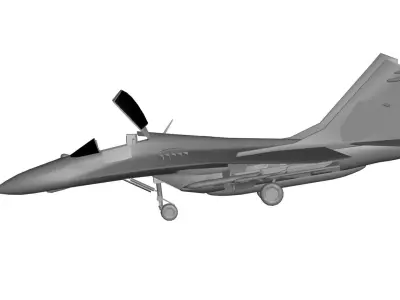 Mikoyan MiG-29 3D model order