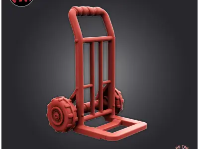 Hand Truck 3D print model