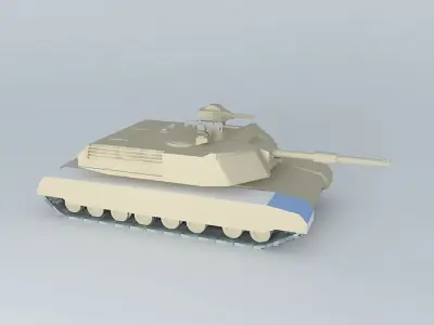 Abrams m1a2 Free 3D model