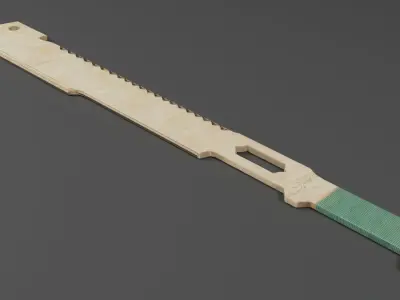 Sword-05 Low-poly 3D model