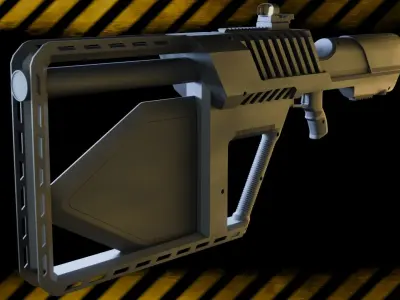 Drone Defense Low-poly 3D model