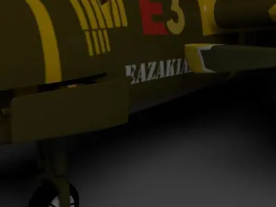 flight military plane 3D model