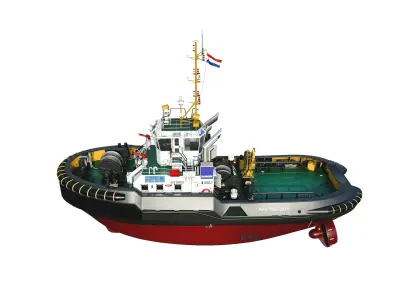 Tugboat 3D model buy