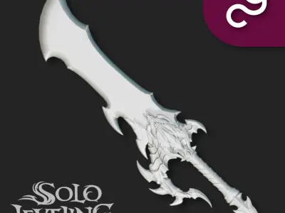 DemonKing-Dagger - Solo Leveling 3D print model
