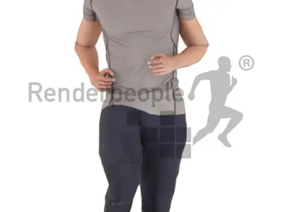 Michael Animated 009 Jogging