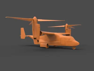 Bell Boeing V-22 3D print model