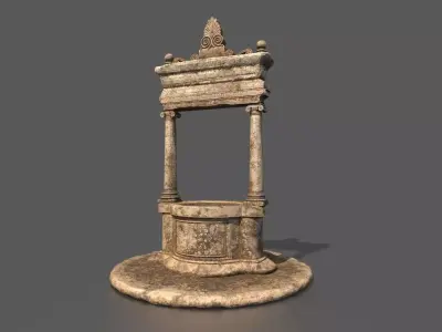 Historic Water Well 3D model