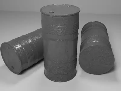 Iron Barrel 3D model