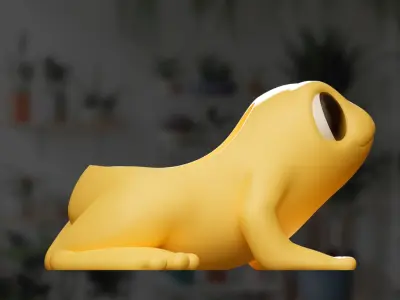 Toad - Planter - Pot 3D print model