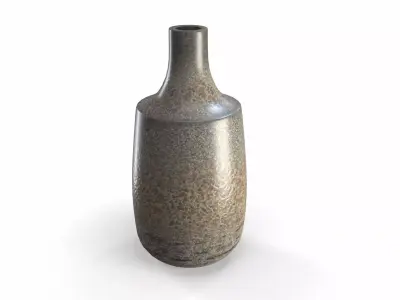 Ceramic vase 3D model 3