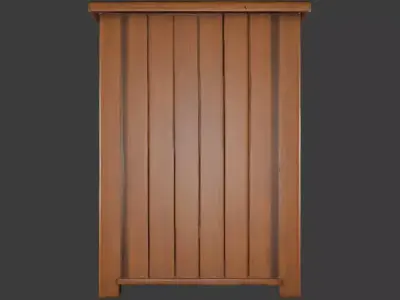 Pumpkin Vine Bookshelf 3D model