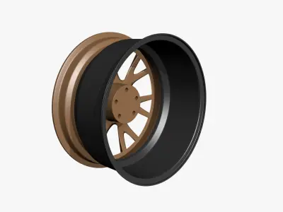 Rim Model wheel 3D model by ferterg