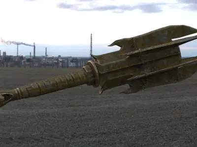 Demonic  Mace 3D model