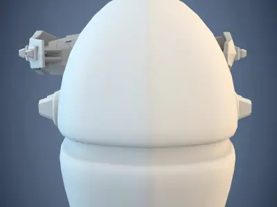 War Spaceship Free 3D model