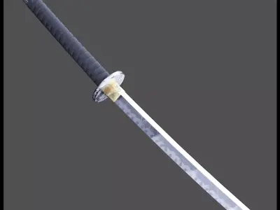 Megumu Katana Low-poly 3D model