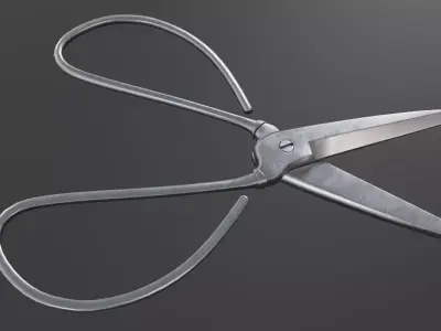 Scissors 3D model 3D model