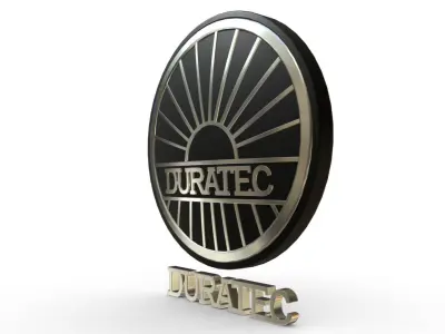 duratec logo 3D model