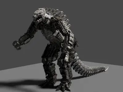 mech zilla  3D model
