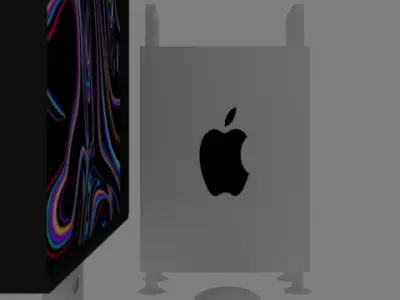MAC STUDIO AND MAC PRO Low-poly 3D model