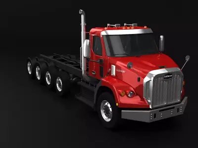 Autocar DC-64D Severe Truck 3D model
