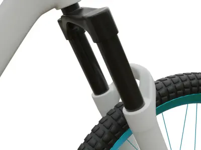 Downhill Bicycle 3D model