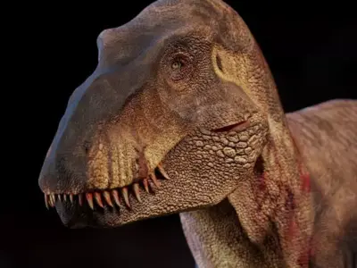 Tyrannosaurus rex 3D model 6