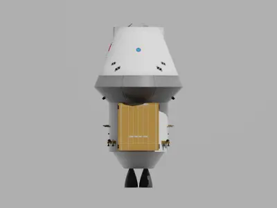 Mengzhou-Blender-FBX-3D Model 3D model
