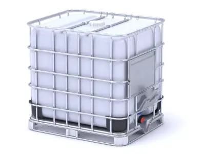 IBC Water Tank 3D model purchase