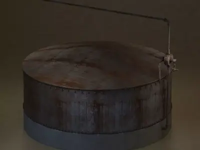 Industrial Era - rusty deposit 3D model