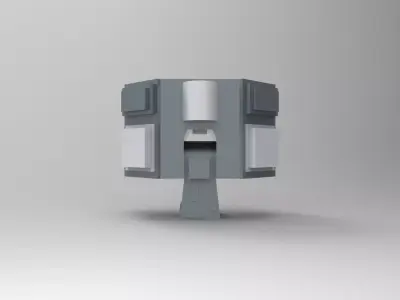 Antenna ECM Ship 3D print model