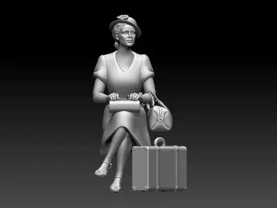 PASSENGER 3D print model 2