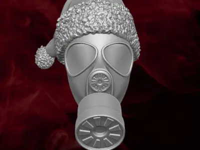 Gas Mask Collection V2 Donman Art 3D files for Action Figures 3D print model purchase