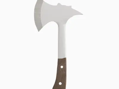 Survival Iron Axe 02 Low-poly 3D model