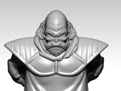 PLANTHORR - DRAGONBALL- 3D PRINT - SPLIT PART 3D print model