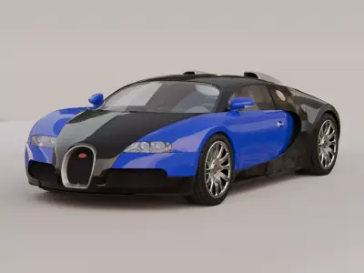 Bugatti Veyron 3D model buy