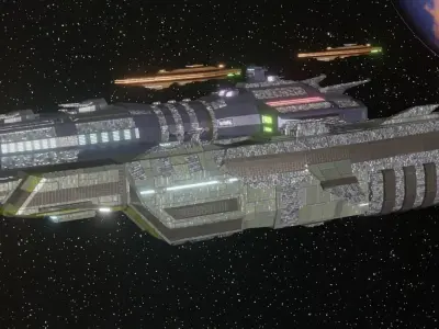 Heavy Unit Mk-2 Free low-poly 3D model