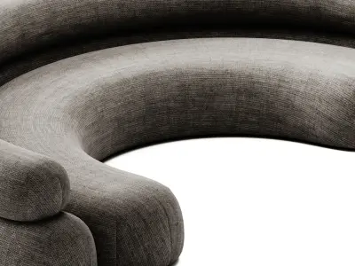 Adrenalina Nefelibata 5 Modular Sofa 3D model