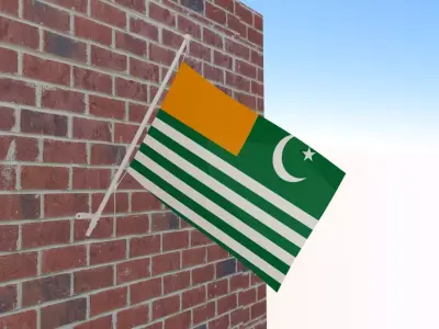 Flag of Azad Kashmir Free 3D model