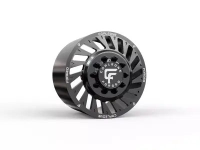 corleone front vallo dually wheel  3D print model