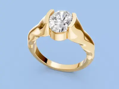 Antique Signet Ring 3D print model