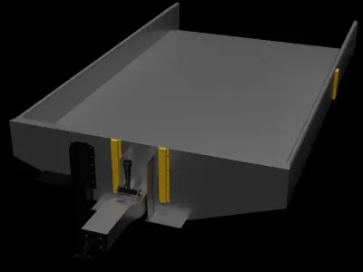 Trolly 3d Model Low-poly 3D model